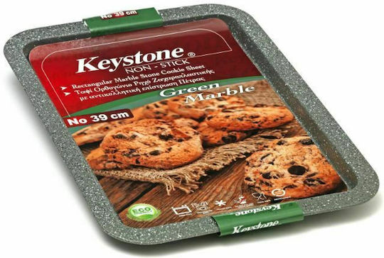 Keystone Ταψί Αλουμινίου με Επίστρωση από Πέτρα 23x33cm