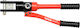 Yato Hydraulic Crimping Pliers Cross-Section Range 16 - 300mm² Hydraulic 16-300mm Length 300mm