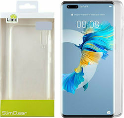 Lime Umschlag Rückseite Silikon Transparent (Huawei Mate 40 Pro) 8281594