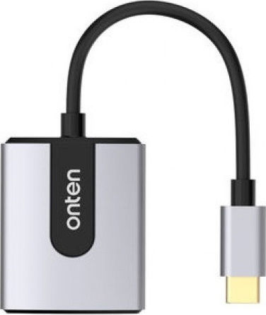 Onten Конвертор USB-C мъжки към HDMI женски Сив 1бр TN-9587S
