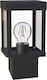 Viokef Keros Φωτιστικό Φαναράκι Εξωτερικού Χώρου 60W IP44 για Ντουί E27 Μαύρο