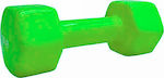 Liga Sport OEND390399-2-green Halteră 1 x 2kg Dumbbell din vinil