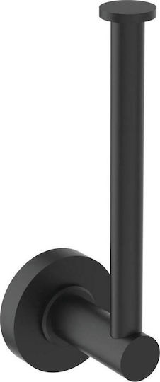 Ideal Standard Iom Χαρτοθήκη Επιτοίχια Μεταλλική Silk Black