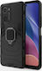Hurtel Ring Armor Back Cover Πλαστικό / Σιλικόνης Μαύρο (Poco F3 / Mi 11i)