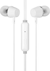 HP DHE-7000 In-ear Handsfree με Βύσμα 3.5mm Λευκό