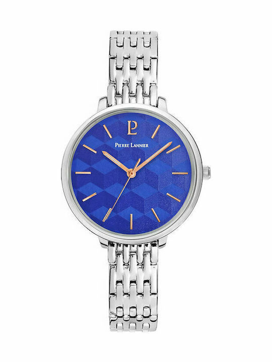 Pierre Lannier Mirage Women's Watch with Silver Metal Bracelet
