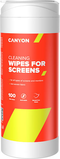 Canyon Screen Cleaning Wipes 100 Pieces