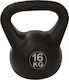 Tunturi Black PVC Kettlebell PE 16kg