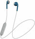 JVC HA-F19BT Earbud Bluetooth Handsfree Μπλε