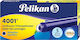 Pelikan 4001 5 Replacement Inks for Fountain Pen Blue 30ml