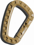 Pentagon "D" Link Carabiner Καφέ