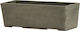 ArtPlast Blumenkasten Kunststoff Gray 30x9.5cm.