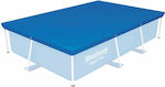 Bestway Sun Protective Rectangle Pool Cover Flowclear Μπλε 259x170cm