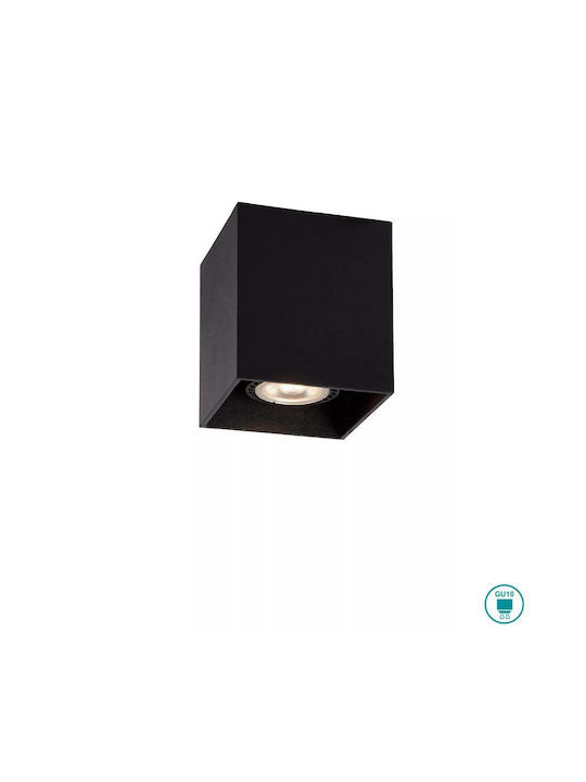 Lucide Lightning Bodi Single Spot with Socket GU10 in Black Color