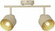 Rabalux Fedora Double Spot with Socket E14 in Gold Color