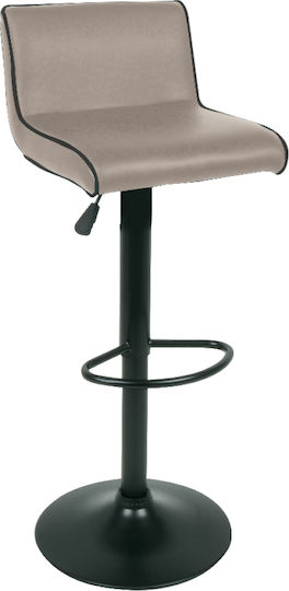 Табуретка Бар Nero с облегалка и регулируема височина Cappuccino 2бр 38x38x81-101см