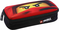 Lego Pencil Case with 1 Compartment Red