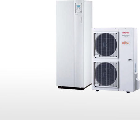 Atlantic Alfea Hybrid Duo Gaz R 8 Топлопомпа 7.50кВт Едната фаза 80°C Сплит