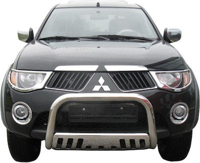 GroupAK Bull Bar Bara de Protecție Auto 4x4 pentru Mitsubishi L200