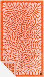 Slowtide Hapa Strandtuch Baumwolle Orange 178x101cm.