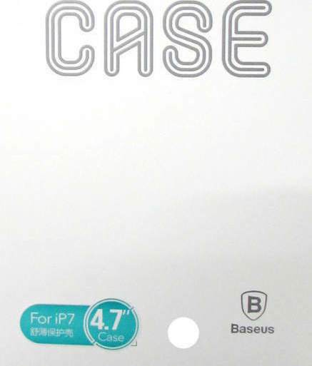 Baseus Suthin Back Cover Silicone White (iPhone 8/7)