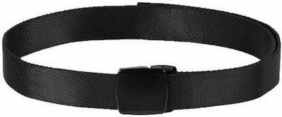 Mil-Tec Elastic Quick Release Belt Military Quick Insurance Elastic Belt 38mm Black Black 38mm