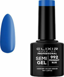 Elixir Semi Gel Semi-Permanent Nail Polish Midn...