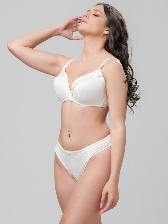 Luna Charisma Bikini Slip White