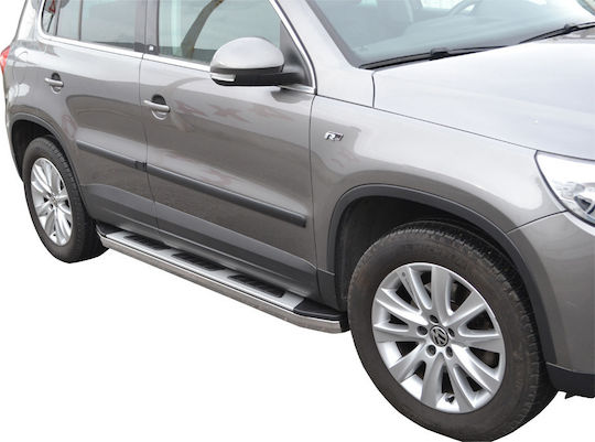 GroupAK Σκαλοπάτια Αυτοκινήτου 4x4 για Volkswagen Tiguan 2τμχ