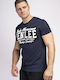 Benlee Retro T-shirt Bărbătesc cu Mânecă Scurtă Albastru marin