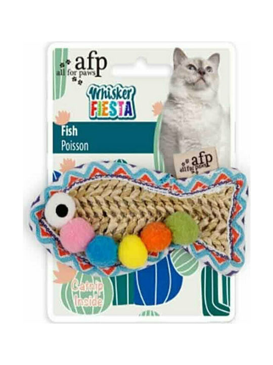 All For Paws Whisker Fiesta Παιχνίδι Γάτας με Catnip Ψάρι με Catnip