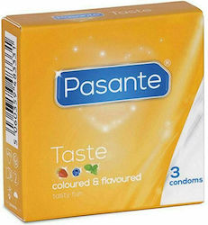 Pasante Презервативи Taste 19 См 3 Бр 53мм Боровинки