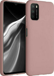 KWmobile Back Cover Σιλικόνης Rose Tan (Poco M3...