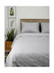 Sunshine 920 Set Față de Pernă cu plic de acoperire Gri 50x70cm.