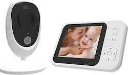 Factory Baby Monitor with Camera & Screen 3.5" with Two-Way Audio & Lullabies