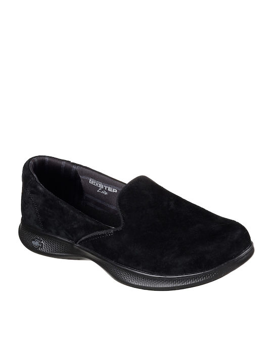 Skechers Goga Max Γυναικεία Slip-On Μαύρα