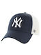 47 Brand New York Yankees Jockey mit Netz Marineblau
