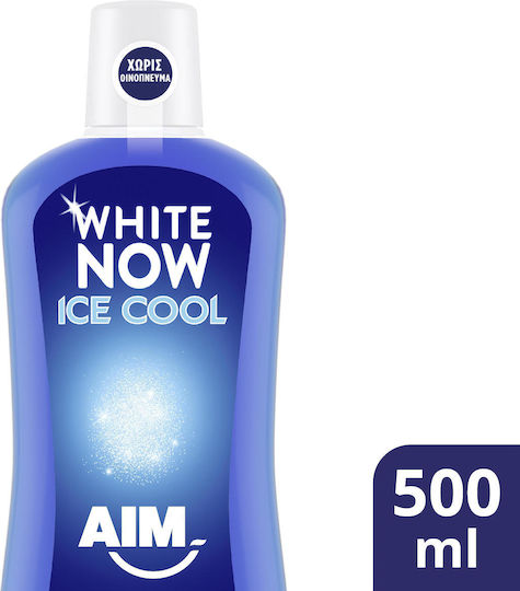 AIM White Now Ice Cool Mundspülung Für Bleaching 500ml
