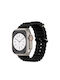 Y20 46mm Smartwatch mit Pulsmesser (Silber)