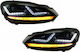 Osram Front Lights Led for Volkswagen Golf VI 2008-2012 2pcs