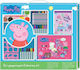 Διακάκης Peppa Pig Colouring Set in Case Σετ Χρωματισμού 54x47cm 54x47cm 31pcs