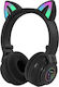 STN26 Wireless/Wired On Ear Headphones Blacα