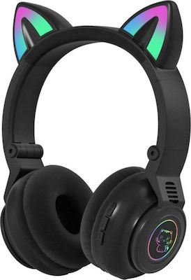 STN26 Wireless/Wired On Ear Headphones Blacα