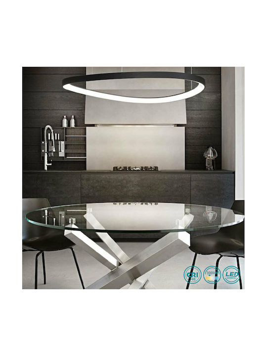 Ideal Lux Gemini Reglabil Lustră Negru 42.5x42cm.