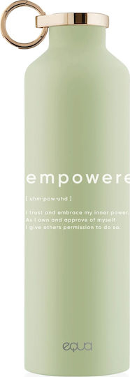 Equa Empowered Μπουκάλι Νερού Μεταλλικό με Βιδωτό Καπάκι Πράσινο 680ml Equa Empowered Μπουκάλι Νερού Μεταλλικό με Βιδωτό Καπάκι Πράσινο 680ml