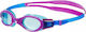 Speedo Futura Biofuse Flexiseal Kids Swimming Goggles with Anti-Glare Lenses Purple