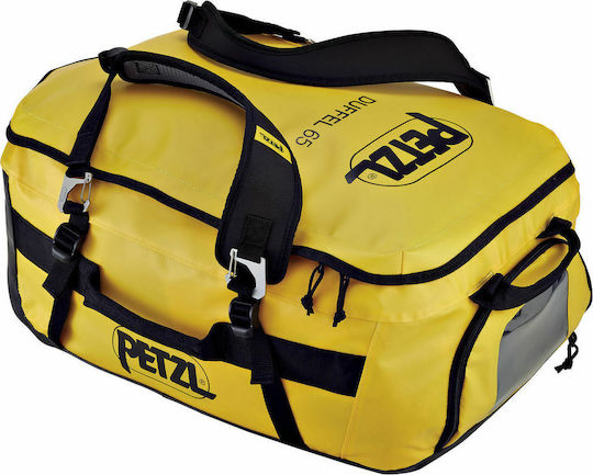 Petzl Σακ Βουαγιάζ Πλάτης 65lt Κίτρινο Υφασμάτινο Μ58.5xΠ28.5xΥ40εκ.