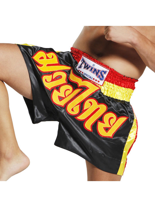 Twins Special Men's Kick/Thai Boxing Shorts Black