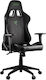 Zen Tarok Essentials Artificial Leather Gaming Chair with Adjustable Arms Black