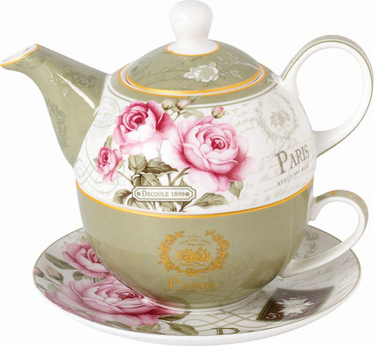 Karvounis Porcelain Tea Set 3 Pieces Karvounis Porcelain Tea Set 3 Pieces